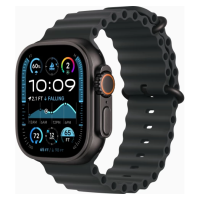 Apple Watch Ultra 2 2024 GPS + Cellular 49mm Black Titan Case with Black Ocean Band (MX4P3)